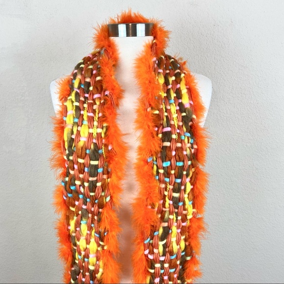 Colorful Kolob Hand Made Scarf - Picture 2 of 7